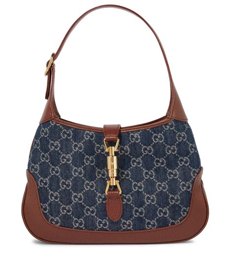 gucci denim jackie bag|gucci jackie bag vintage.